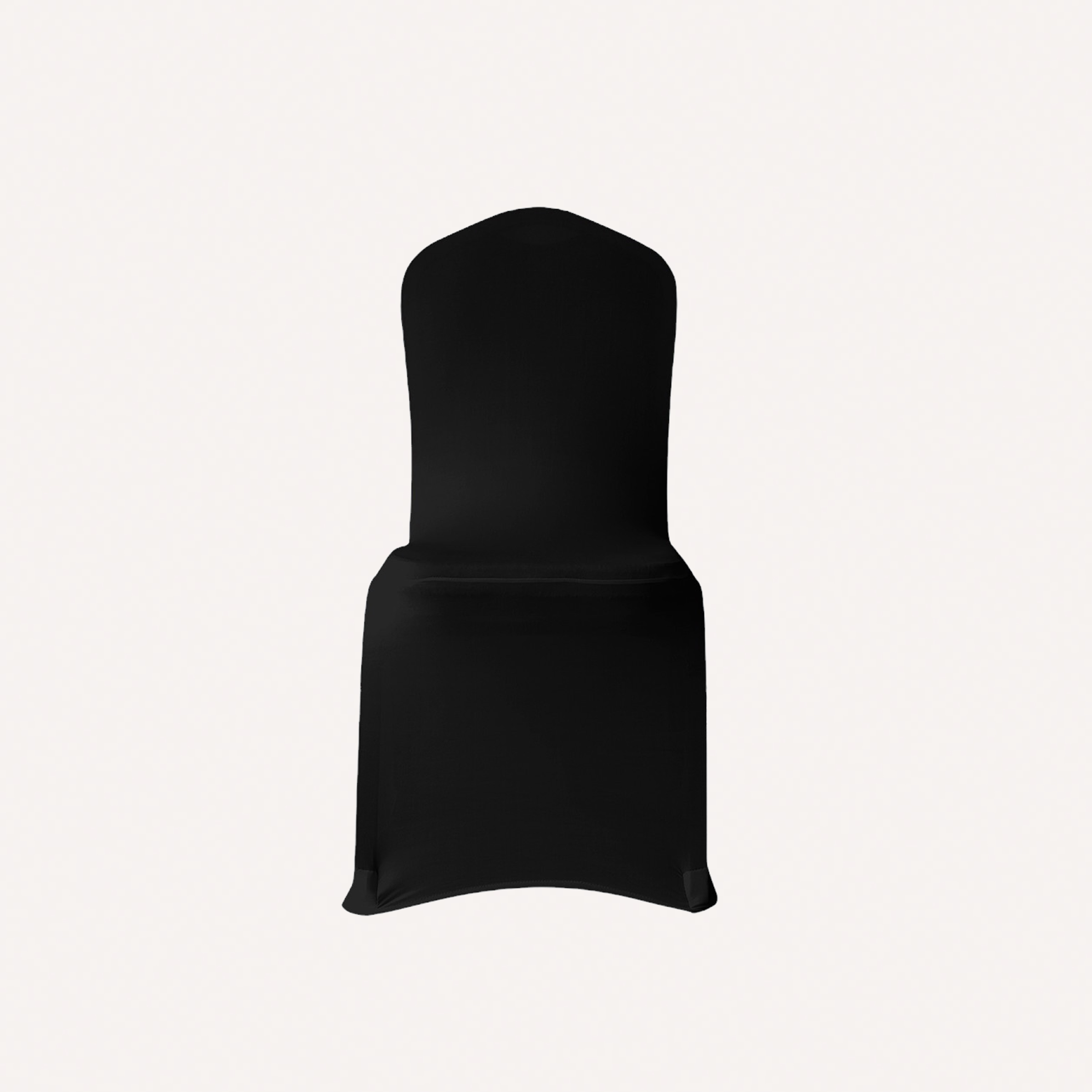 BLACK CHAIR COVERS