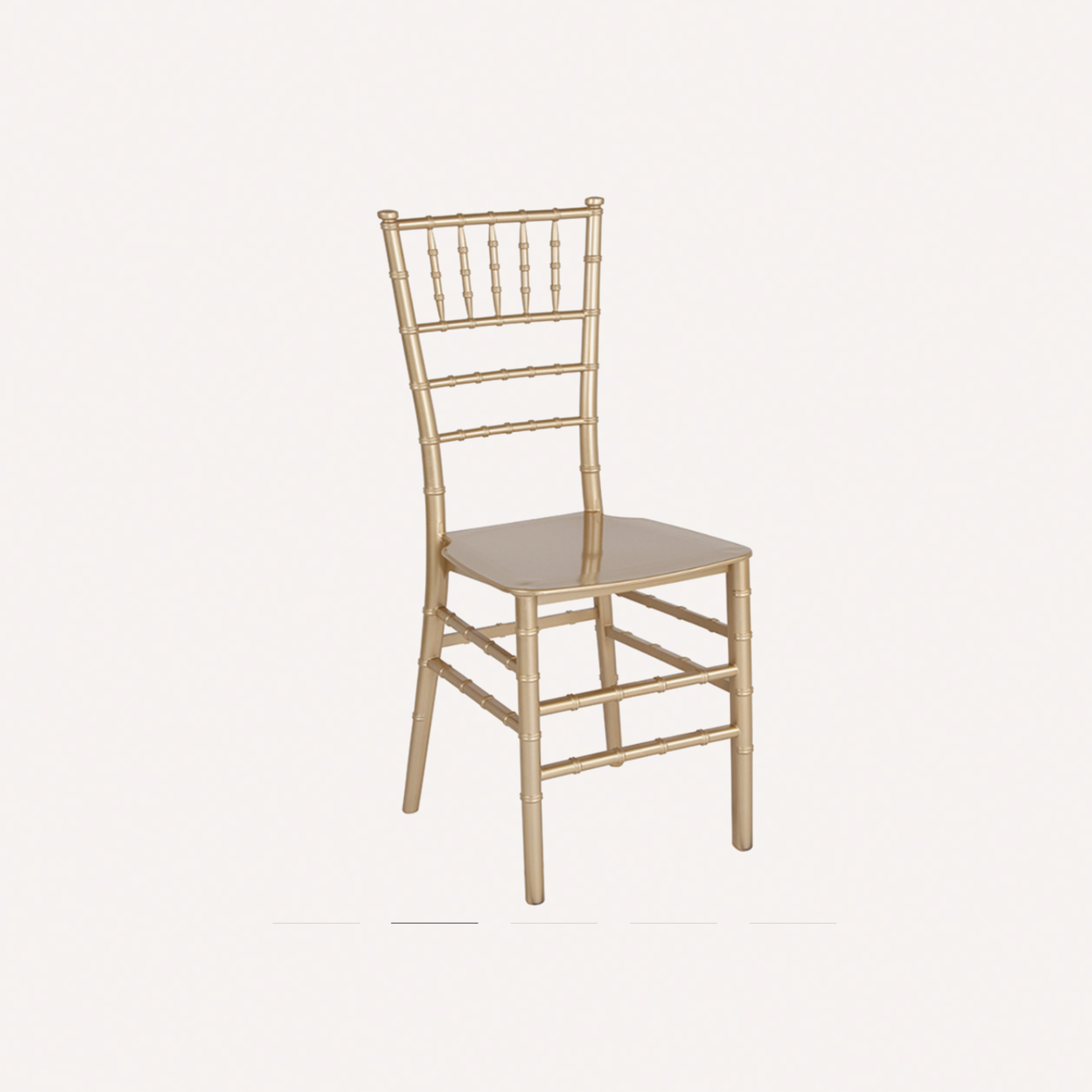 GOLD CHIAVARI CHAIR WITH CUSHION