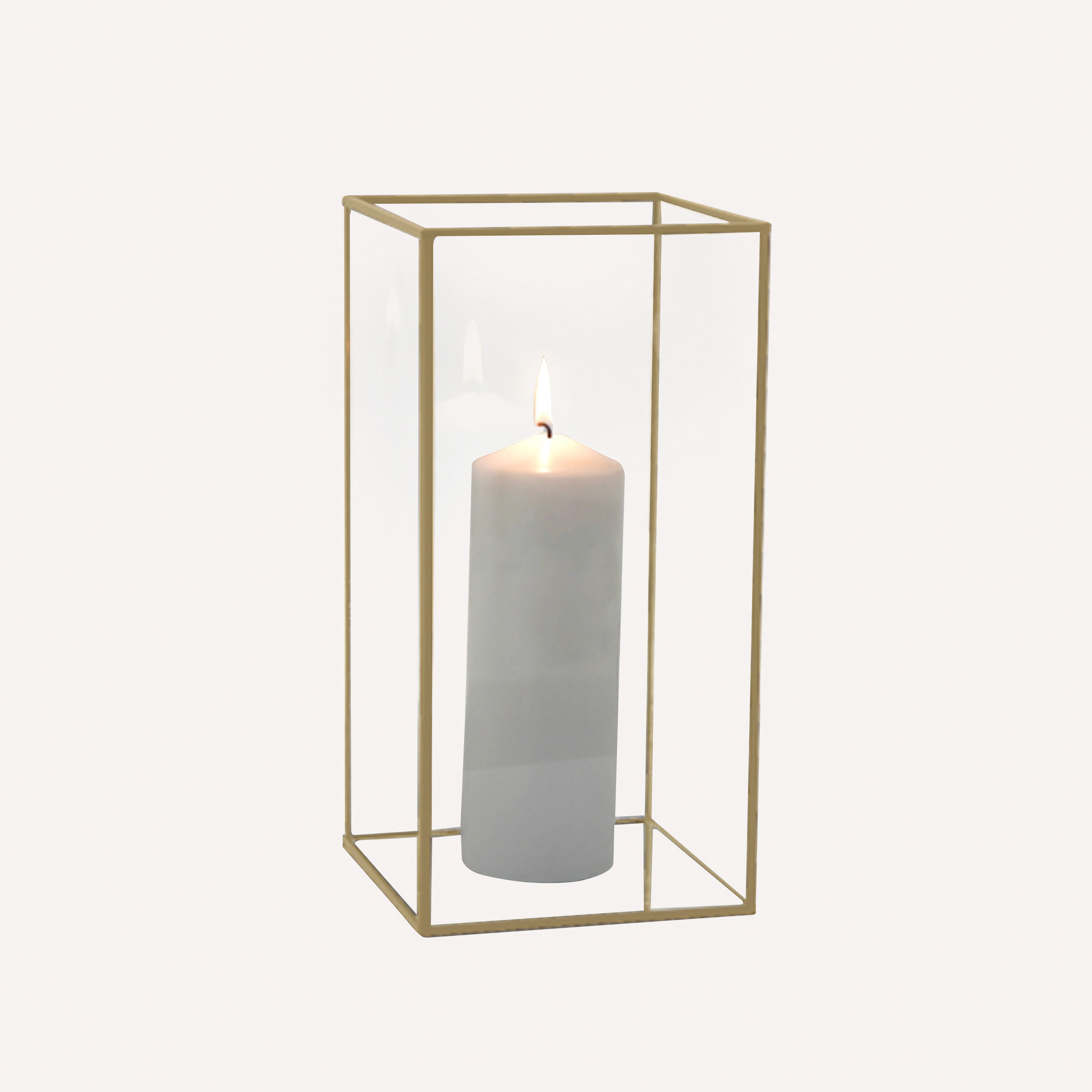 GOLD BOX CANDLE HOLDERS