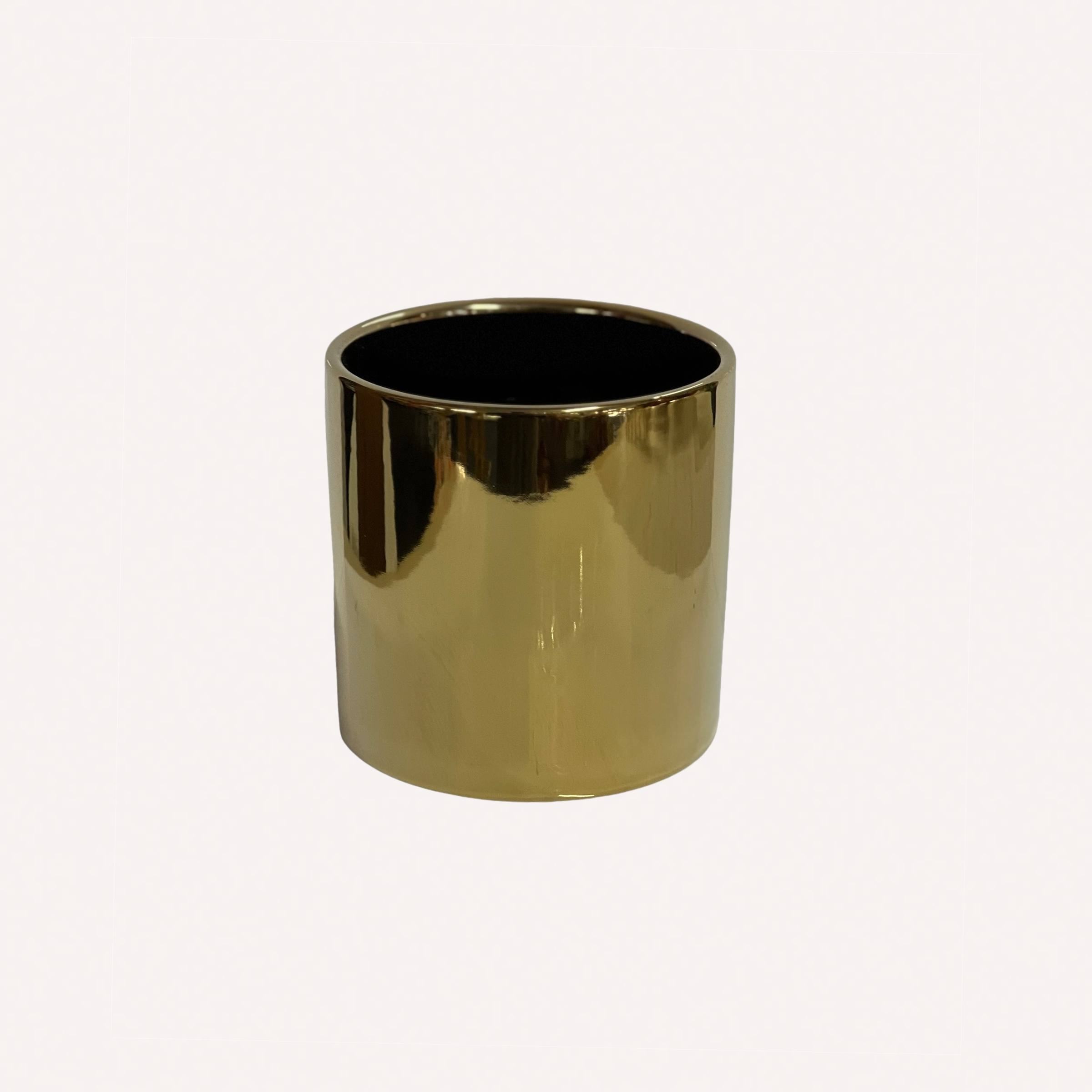 GOLD CHROME VASE