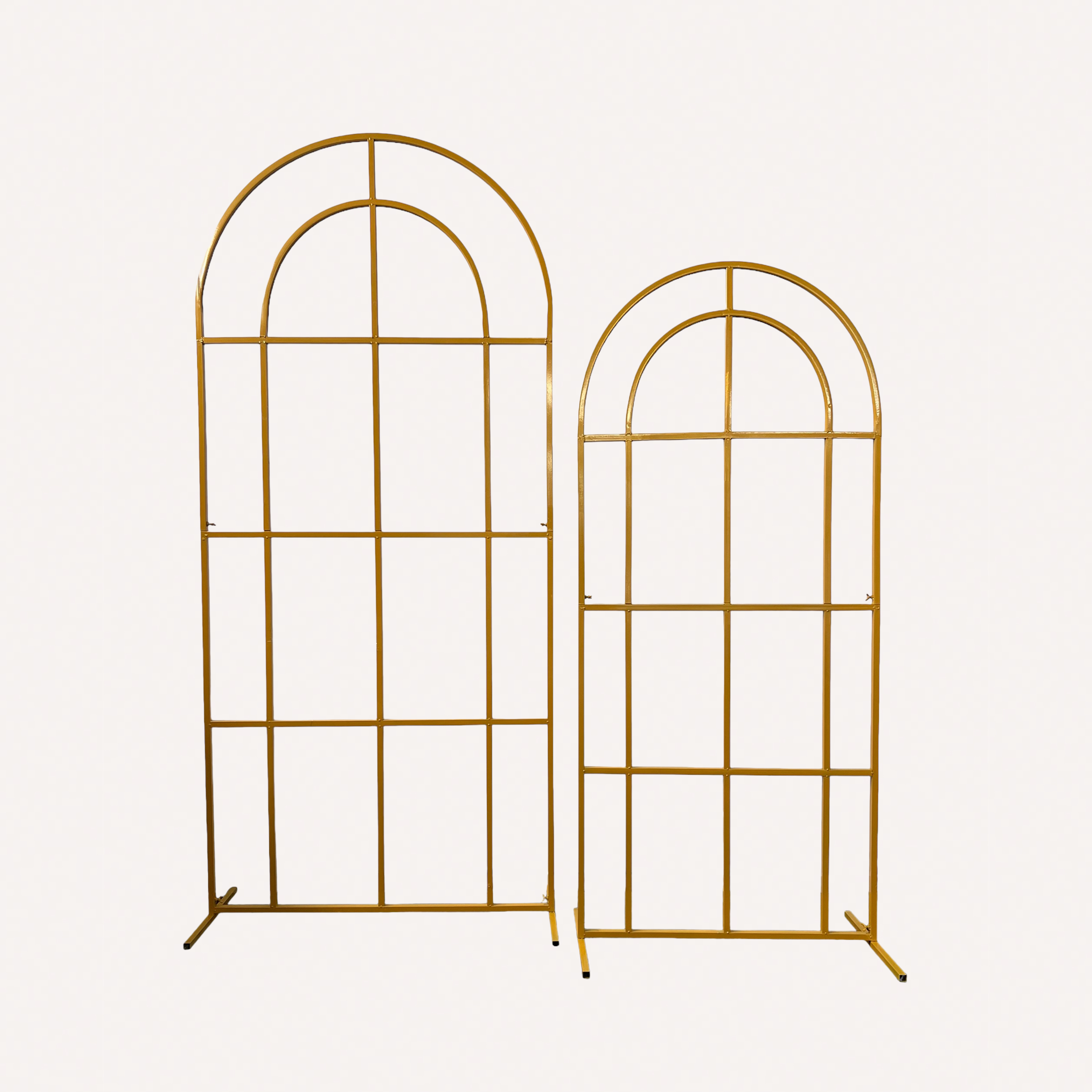 GOLD METAL WINDOW ARCH