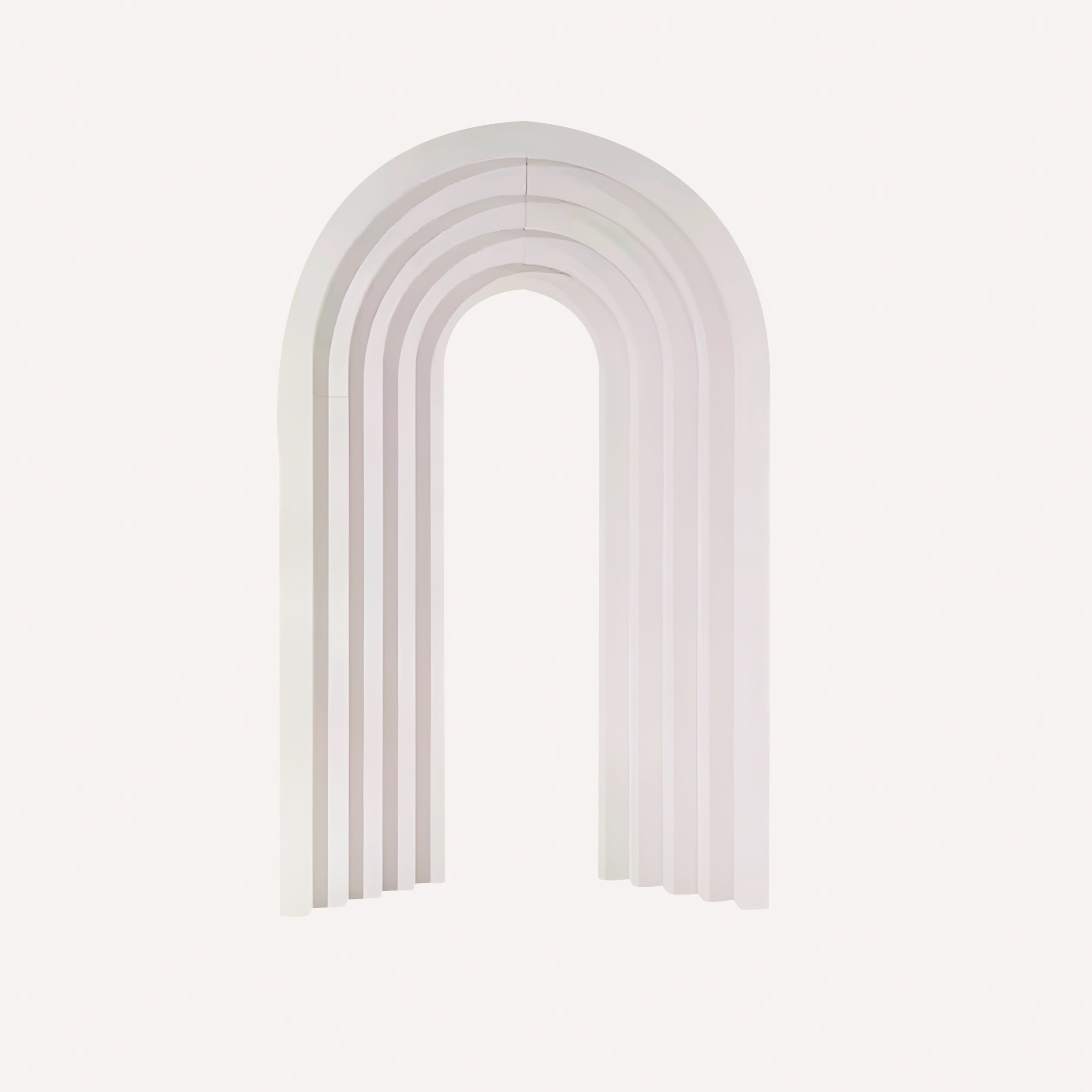 5D WHITE ARCH BACKDROP